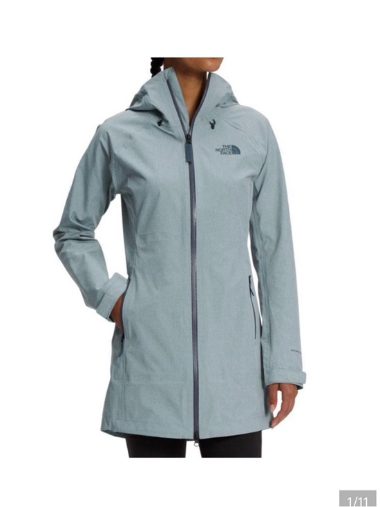 The North Face Jackets & Blazers - The North Face Women's Light Blue future light dryzzle parka